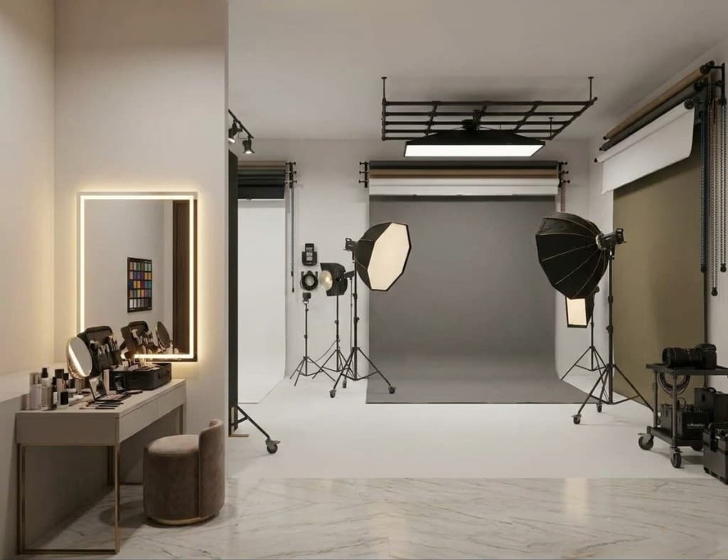 Professional LSP photography studio